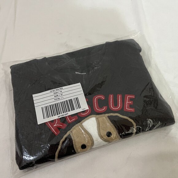 Gymboree 2T Rescue Dog Long Sleeves Top Boys - Picture 1 of 3